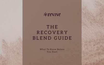 The Recovery Blend Guide: What to Know Before You Start