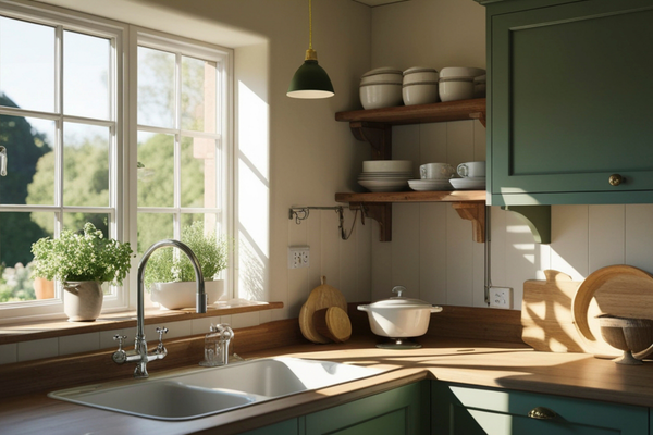clean kitchen